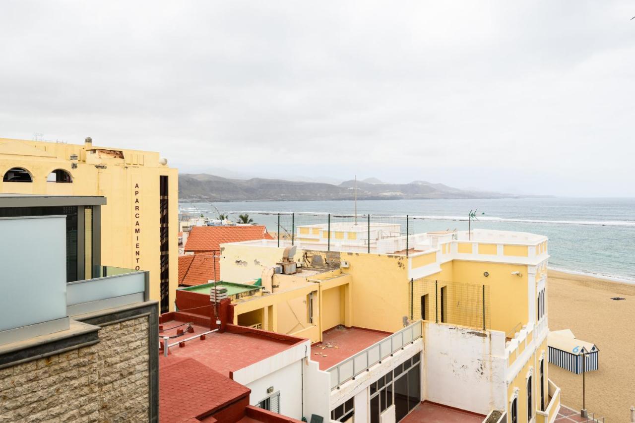 Estudio Con Vistas Al Mar En Las Canteras Las Palmas de Gran Canaria Kültér fotó